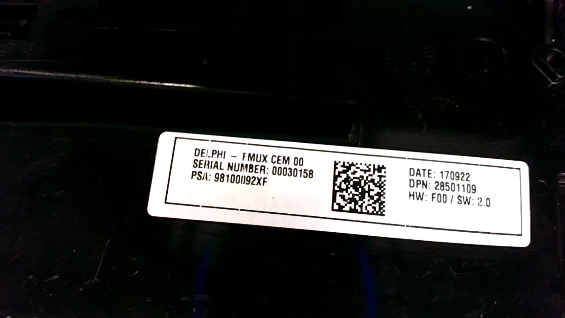 Commande chauffage CITROEN C4 2 PHASE 2 Essence - 1