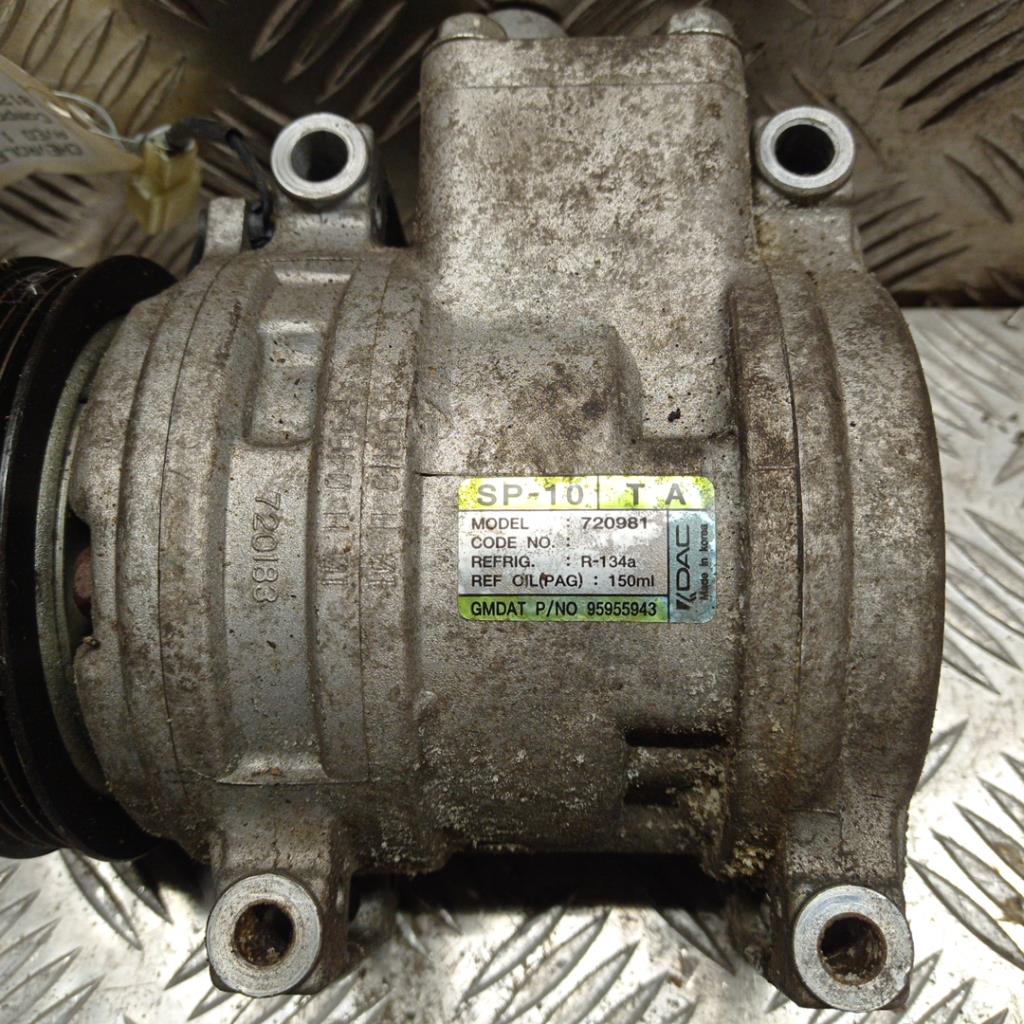 Compresseur clim CHEVROLET AVEO 1 Essence/GPL - 1