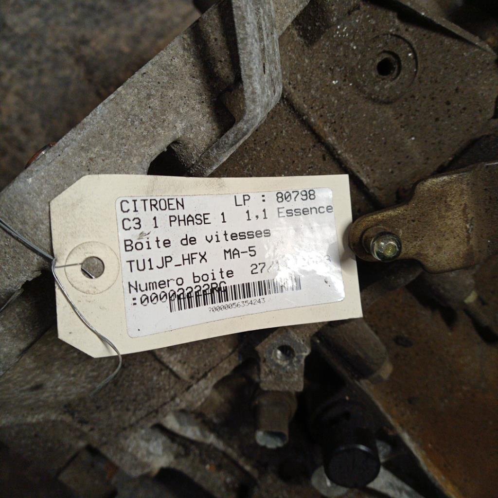 Boite de vitesses CITROEN C3 1 PHASE 1 Essence - 1