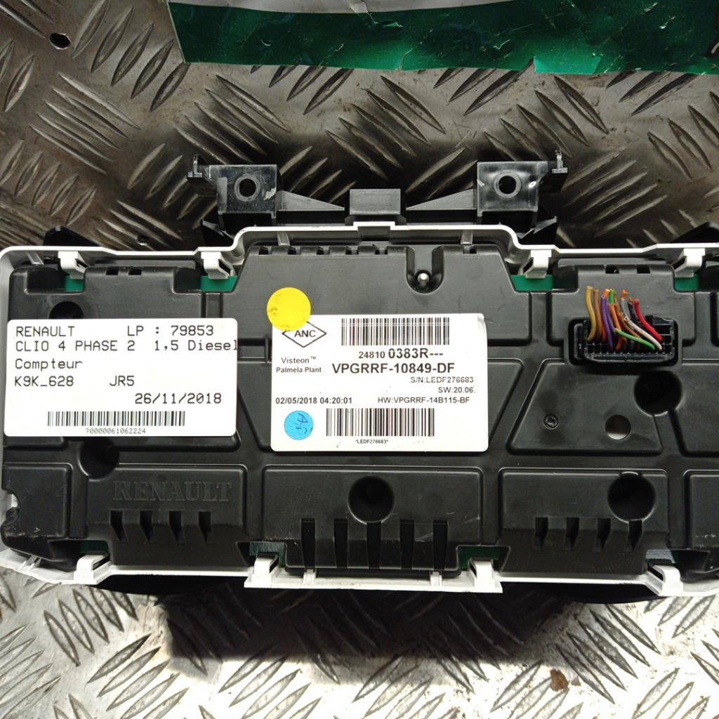Compteur RENAULT CLIO 4 PHASE 2 Diesel - 1