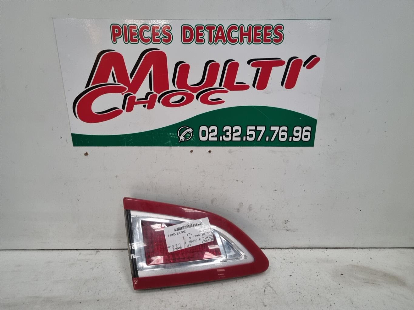 Feu arriere secondaire gauche (feux) RENAULT SCENIC 3 PHASE 1 Diesel - 1