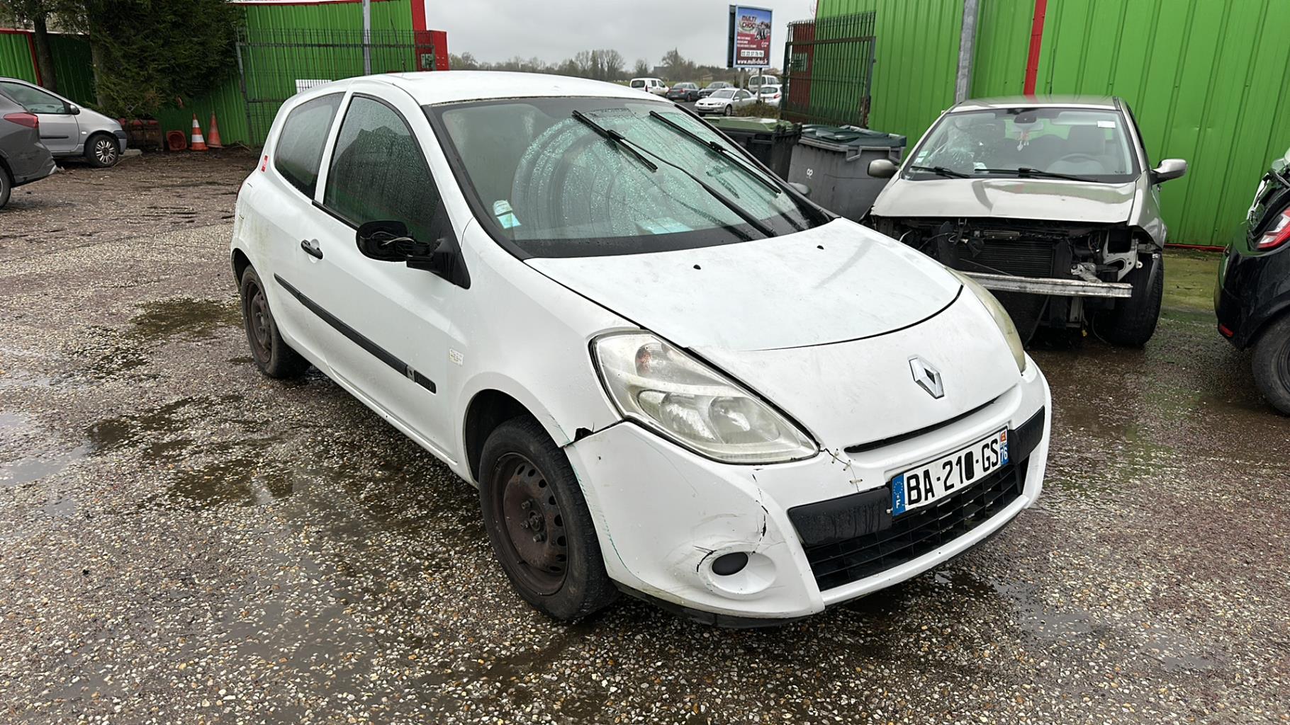 Face avant RENAULT CLIO 3 PHASE 2 Diesel - 1