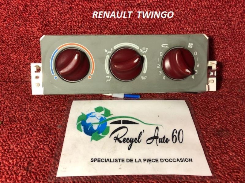Commande chauffage RENAULT TWINGO 1 PHASE 2  - 1