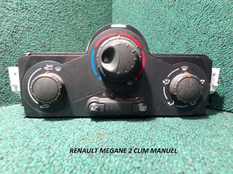 Commande chauffage RENAULT MEGANE 2 PHASE 1  - 1