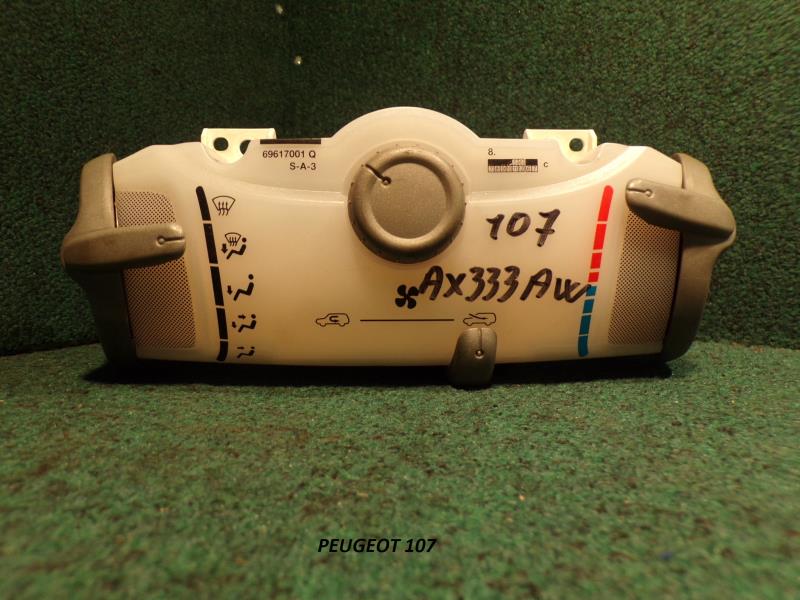 Commande chauffage PEUGEOT 107 PHASE 1  - 1