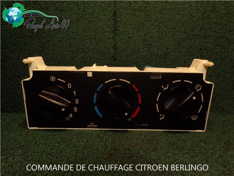 Commande chauffage CITROEN BERLINGO 1 PHASE 2  - 1