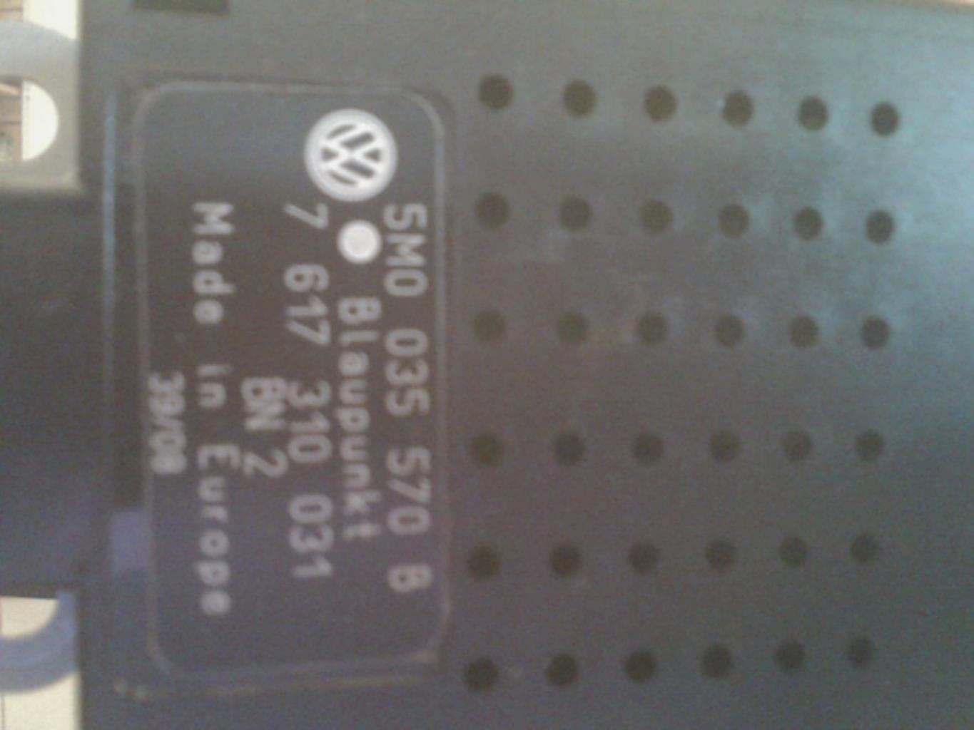 Amplificatore audio VOLKSWAGEN GOLF 6 Diésel - 1