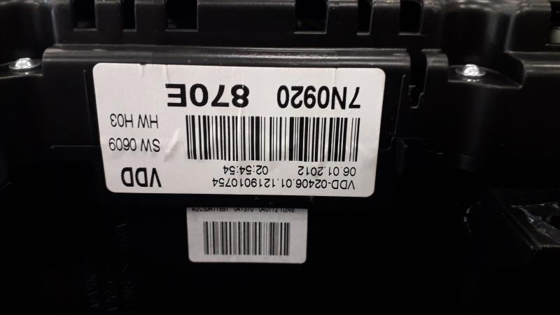 Compteur VOLKSWAGEN SHARAN 2 PHASE 1  - 1