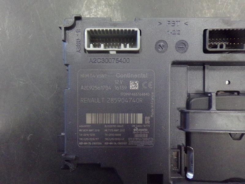 Lettore schede (bloccasterzo) RENAULT CLIO 4 PHASE 1  - 1
