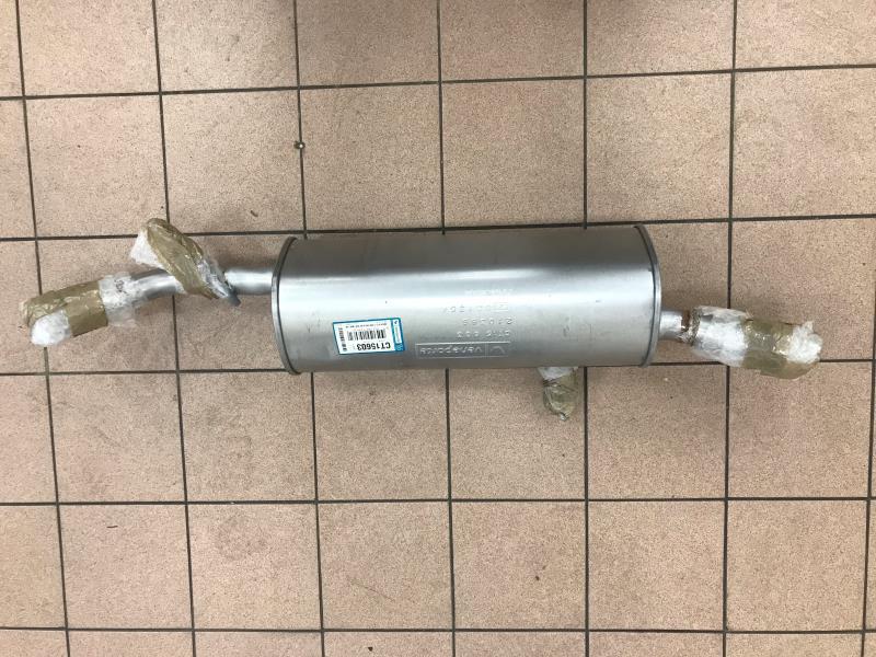 Silenziatore posteriore (scarico) CITROEN C3 1 PHASE 1 Gasolina - 1