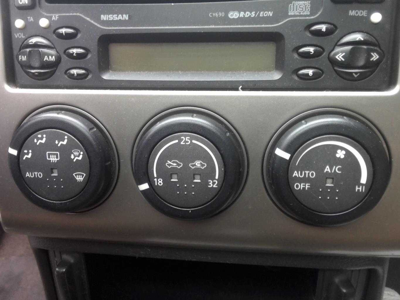 Commande chauffage NISSAN X-TRAIL 1 PHASE 2 Diesel - 1