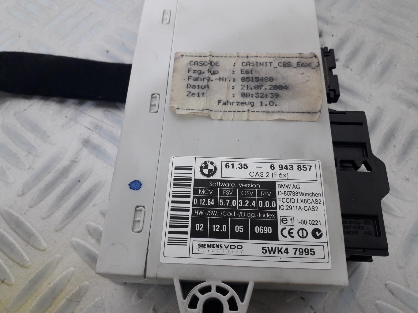 Calculateur BMW SERIE 5 E61 TOURING PHASE 1 BREAK Diesel - 1