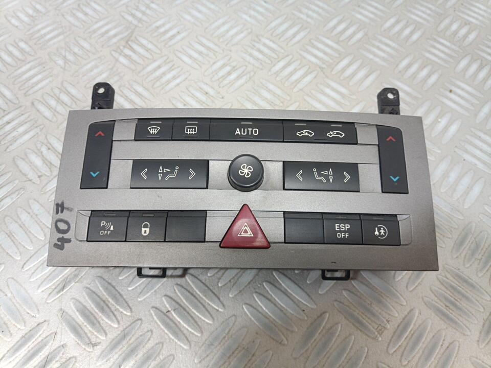 Commande chauffage PEUGEOT 407 PHASE 1 Diesel - 1