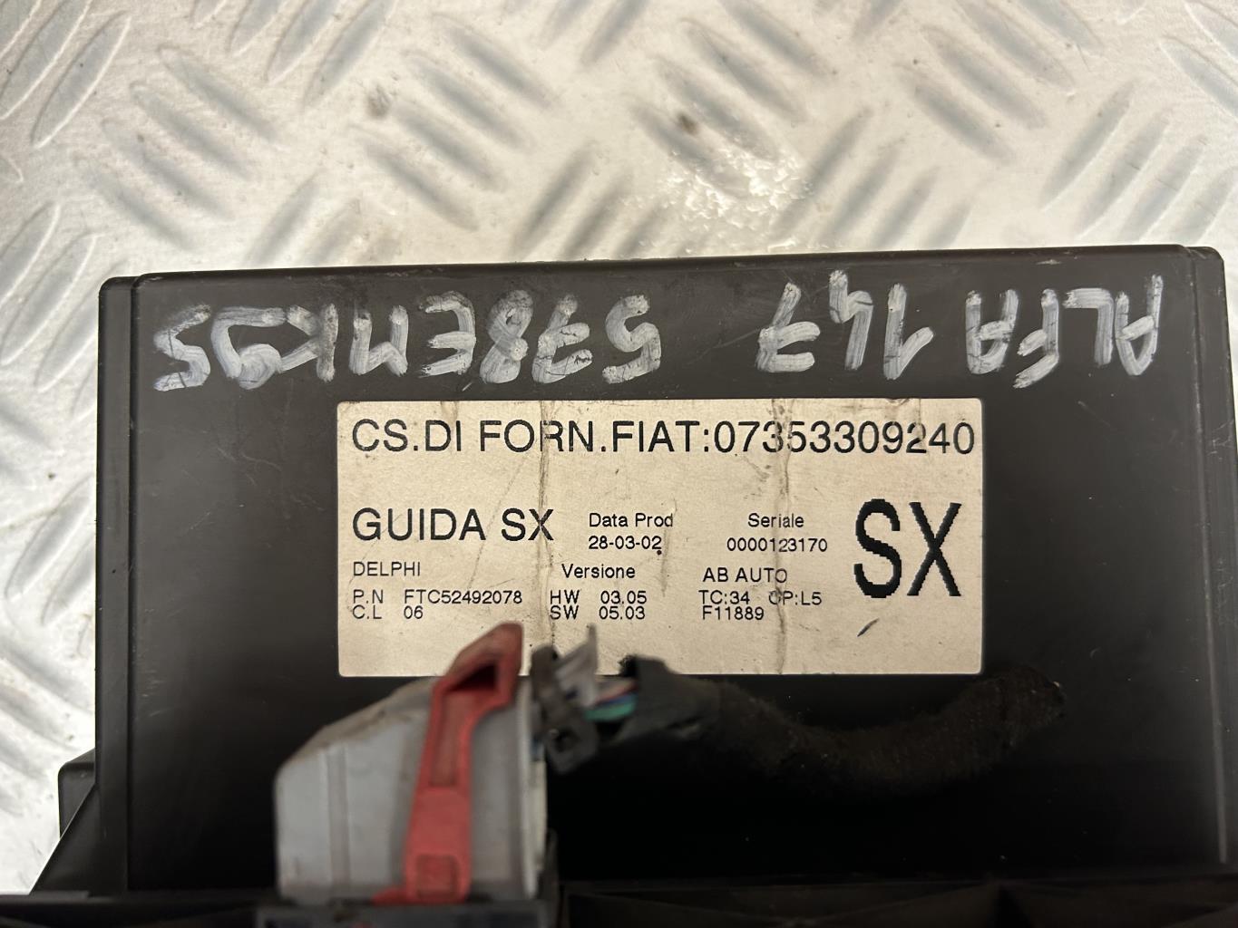 Commande chauffage ALFA ROMEO 147 PHASE 1 Diesel - 1