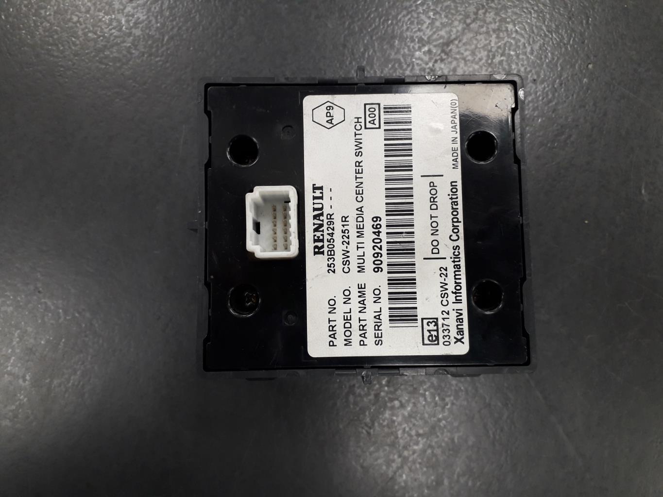 Commande GPS RENAULT SCENIC 3 PHASE 1 Diesel - 1