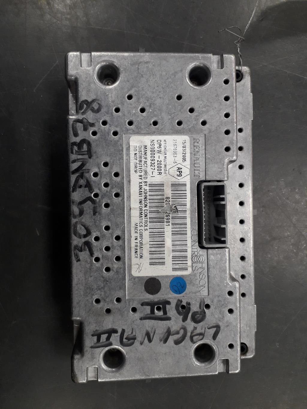 Ecran GPS RENAULT LAGUNA 2 PHASE 2 Essence - 1