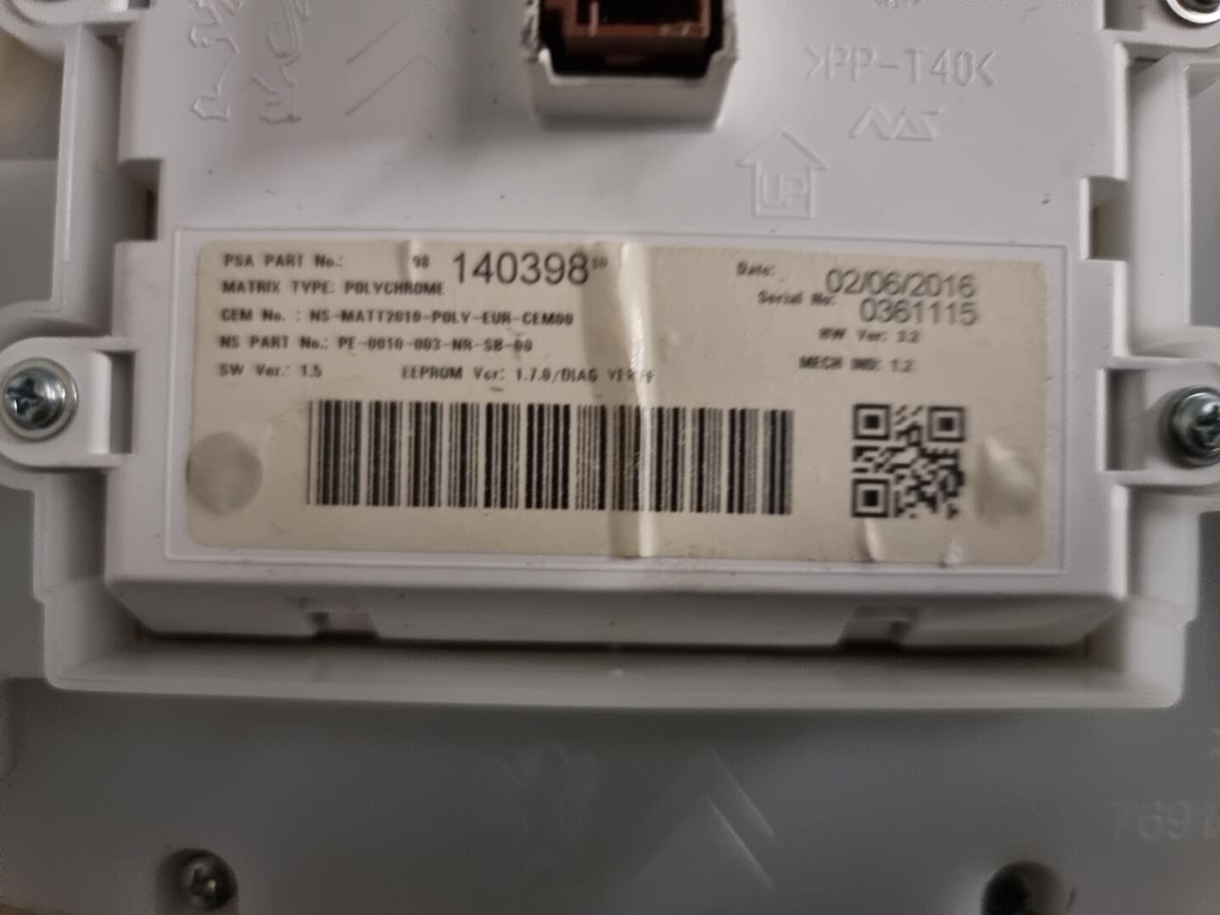 Compteur PEUGEOT 208 1 PHASE 2 Essence - 1
