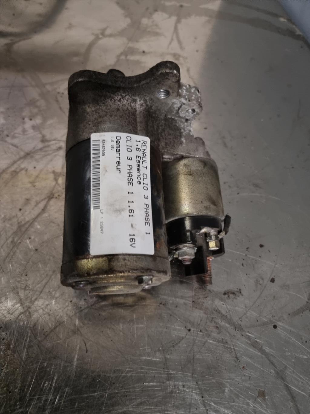 Motor de arranque RENAULT CLIO 3 PHASE 1 Gasolina - 1