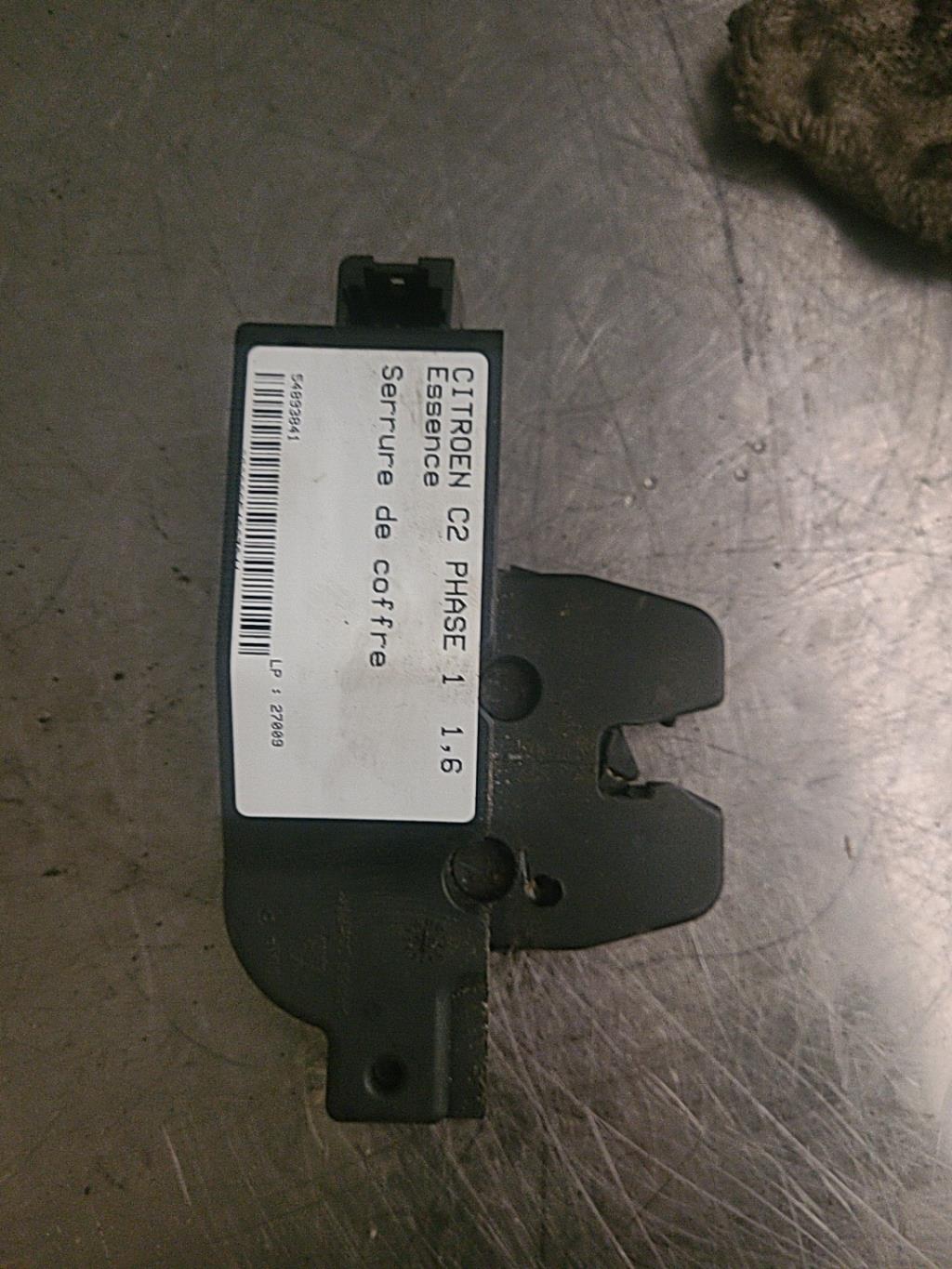 Serrure de coffre CITROEN C2 PHASE 1 Essence - 1