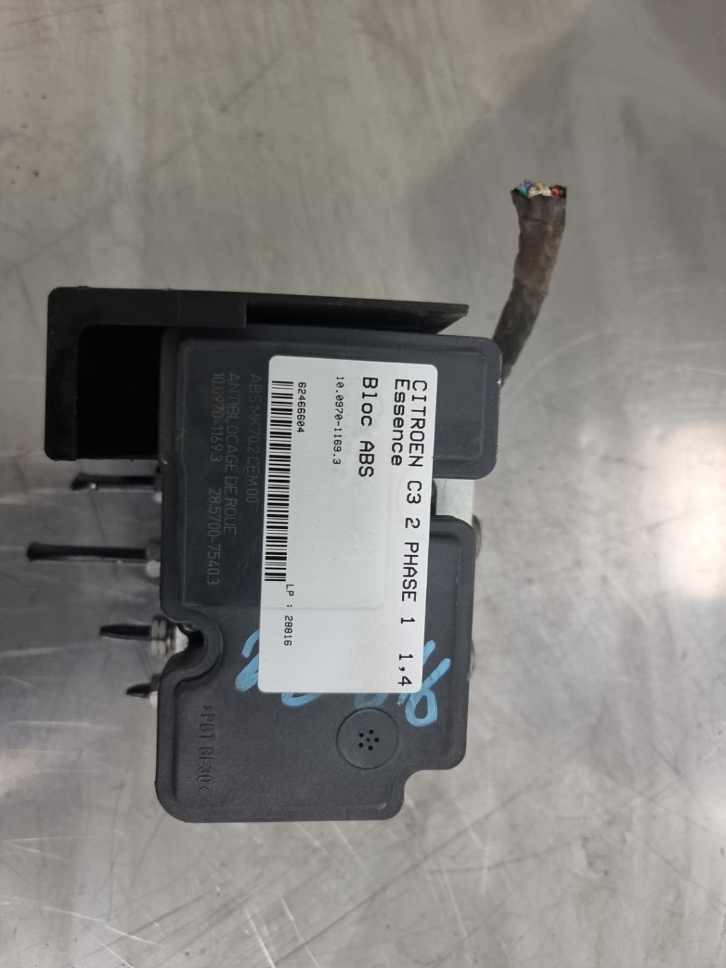 Bloc ABS (freins anti-blocage) CITROEN C3 2 PHASE 1 Essence - 1