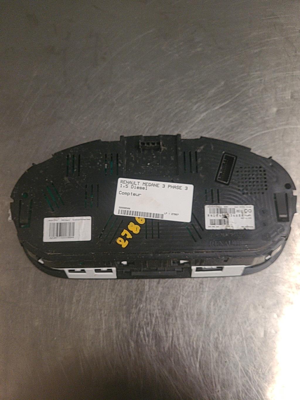 Compteur RENAULT MEGANE 3 PHASE 3 Diesel - 1