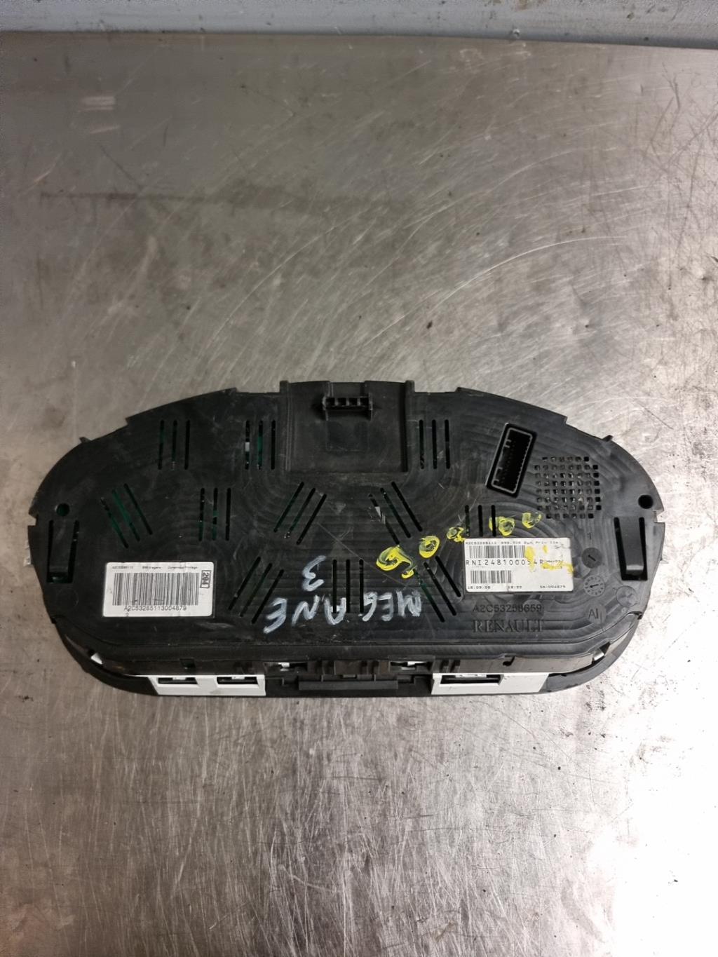 Compteur RENAULT MEGANE 3 PHASE 2 Diesel - 1