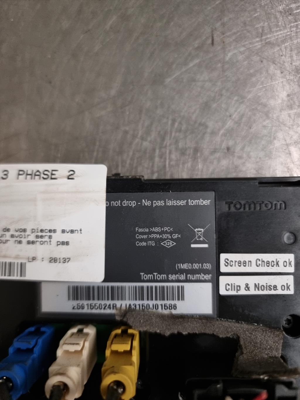 Ecran GPS RENAULT CLIO 3 PHASE 2 Diesel - 1