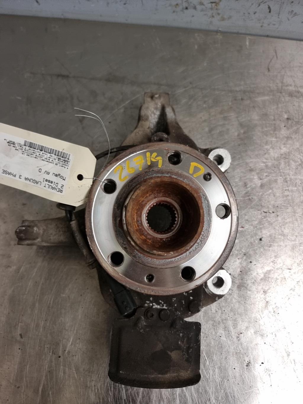 Moyeu avant droit RENAULT LAGUNA 3 PHASE 2 Diesel - 1