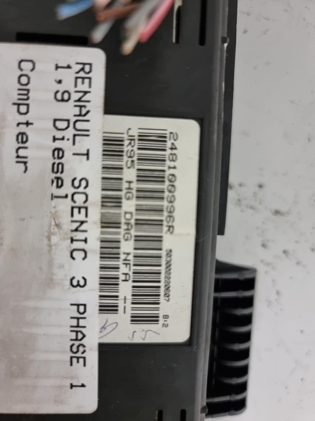 Compteur RENAULT SCENIC 3 PHASE 1 Diesel - 1