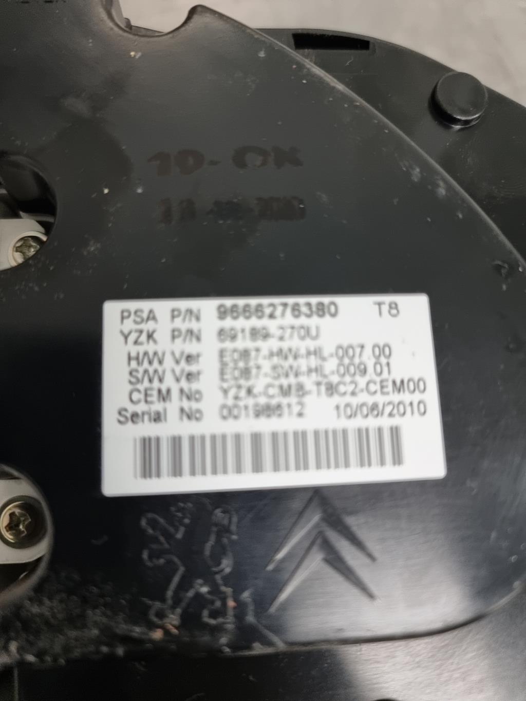 Compteur PEUGEOT 3008 1 PHASE 1 Diesel - 1