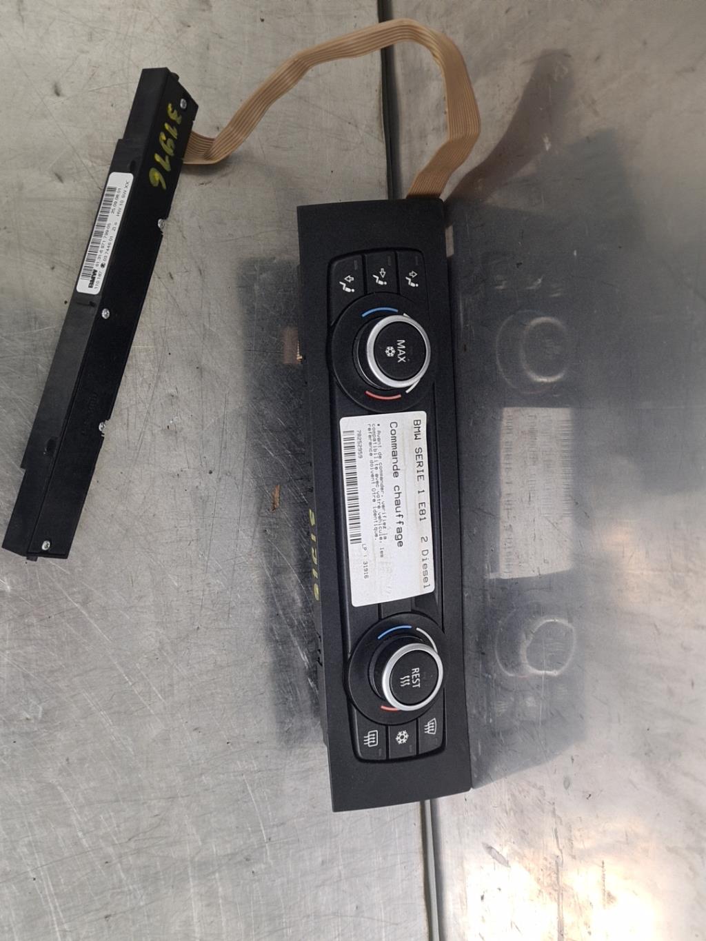 Commande chauffage BMW SERIE 1 E81 Diesel - 1