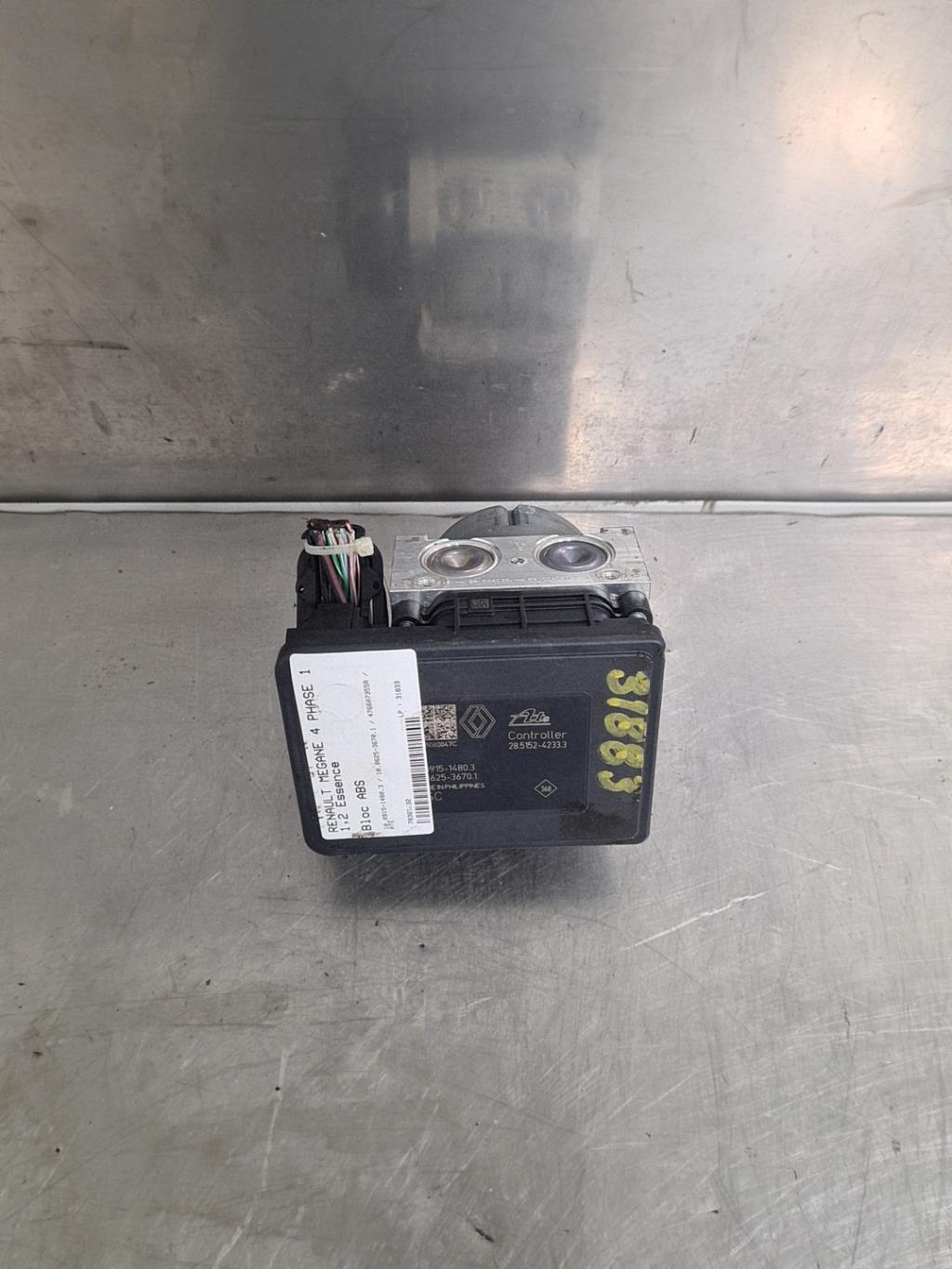 Bloc ABS (freins anti-blocage) RENAULT MEGANE 4 PHASE 1 Essence - 1