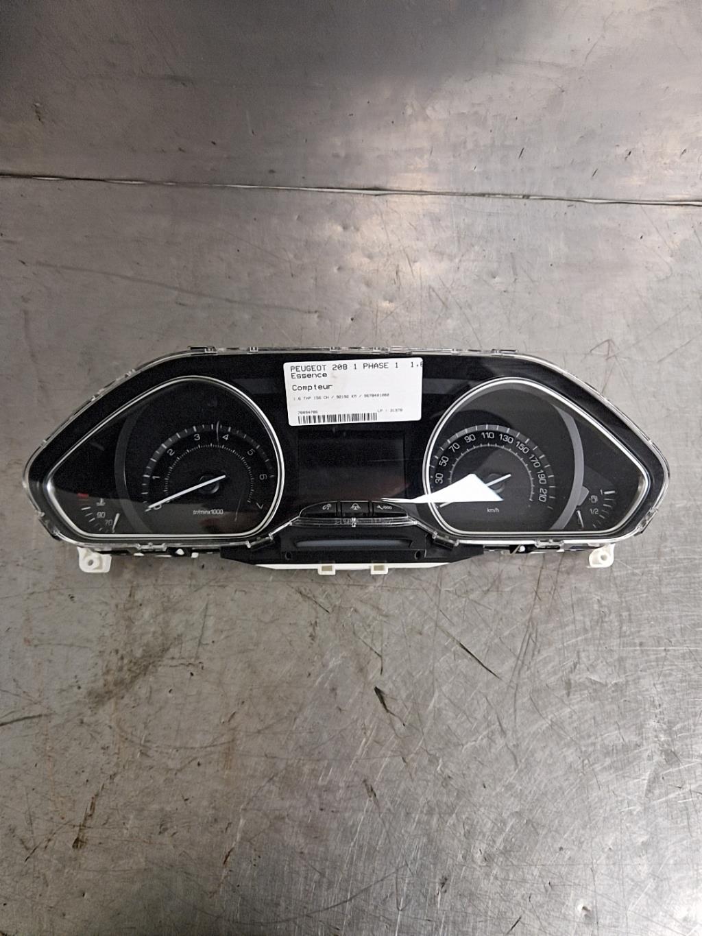 Compteur PEUGEOT 208 1 PHASE 1 Essence - 1