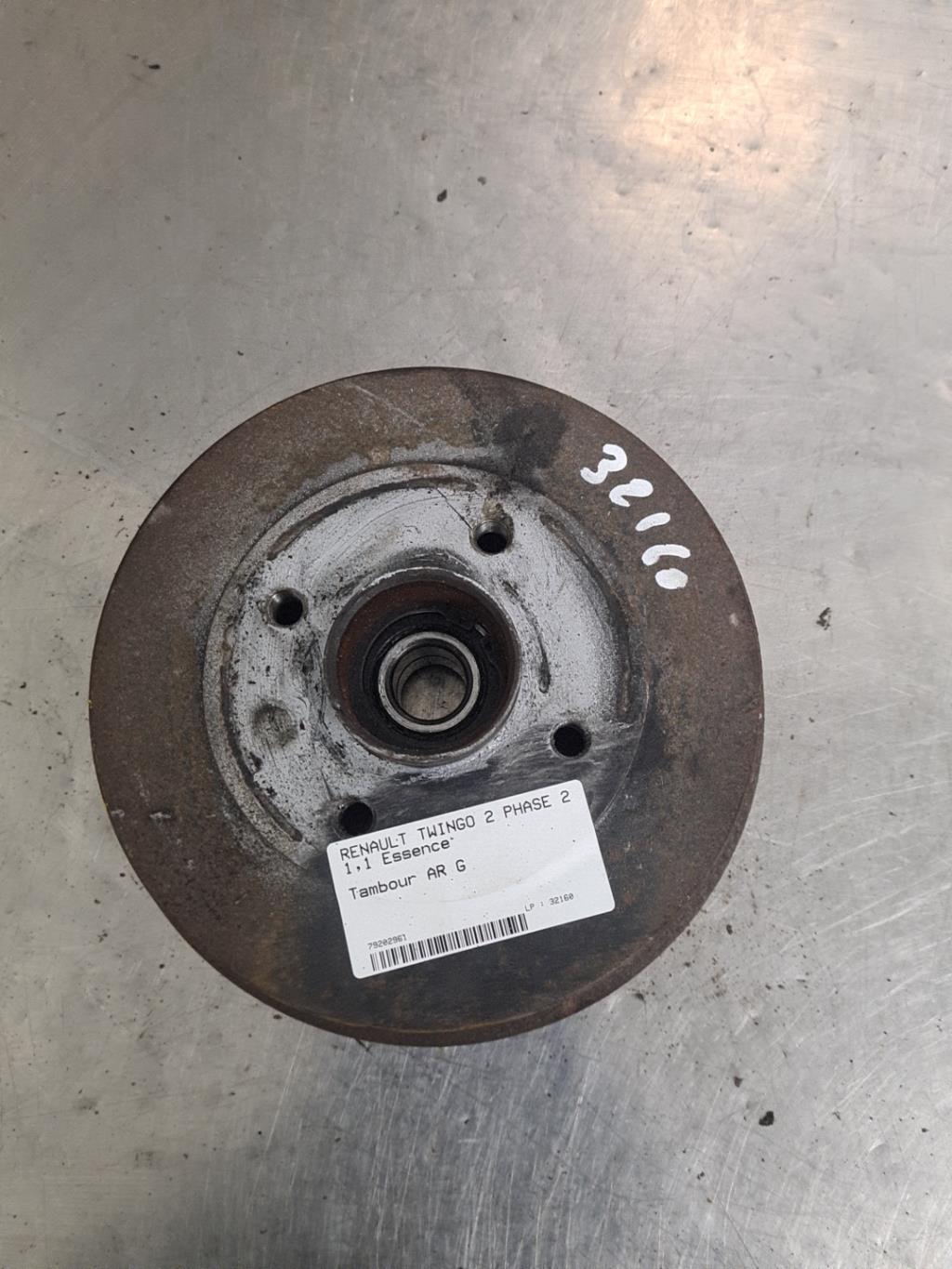 Tambour arriere gauche RENAULT TWINGO 2 PHASE 2 Essence - 1