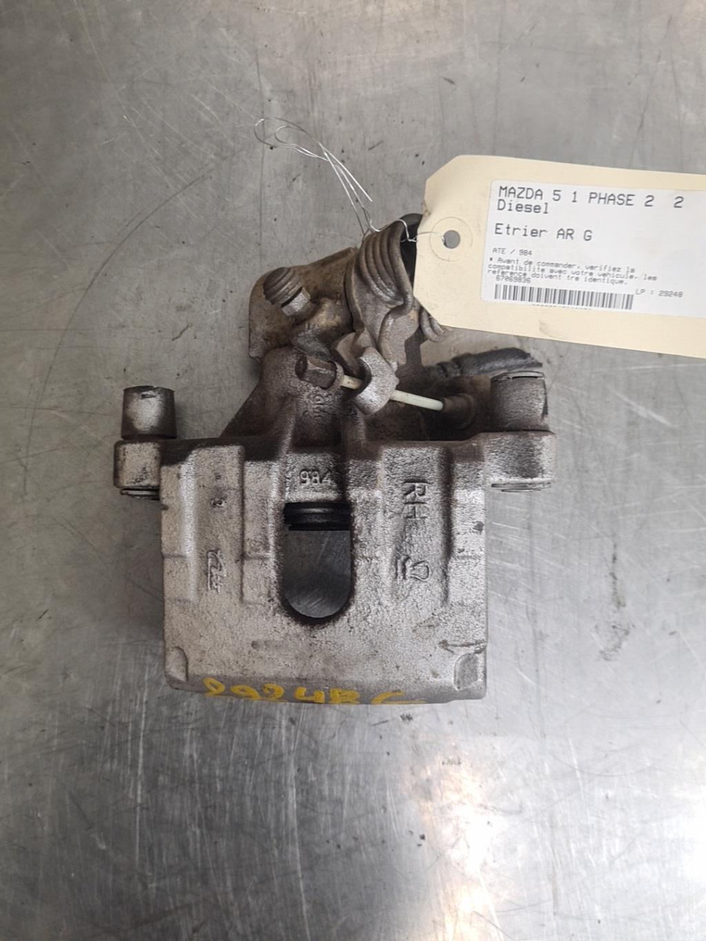 Etrier arriere gauche (freinage) MAZDA 5 1 PHASE 2 Diesel - 1