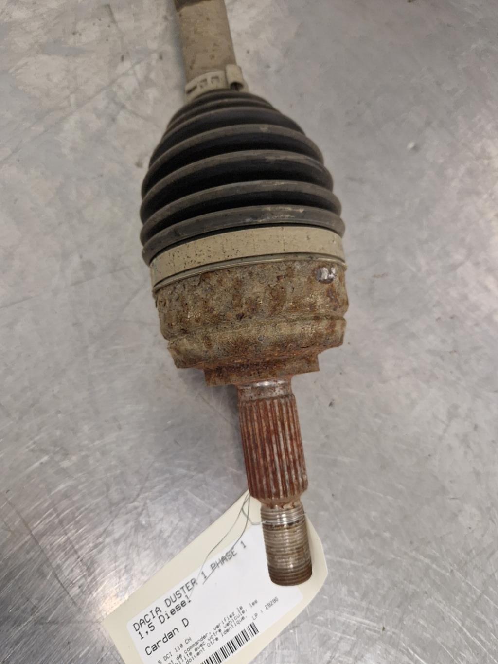 Cardan droit (transmission) DACIA DUSTER 1 PHASE 1 Diesel - 1