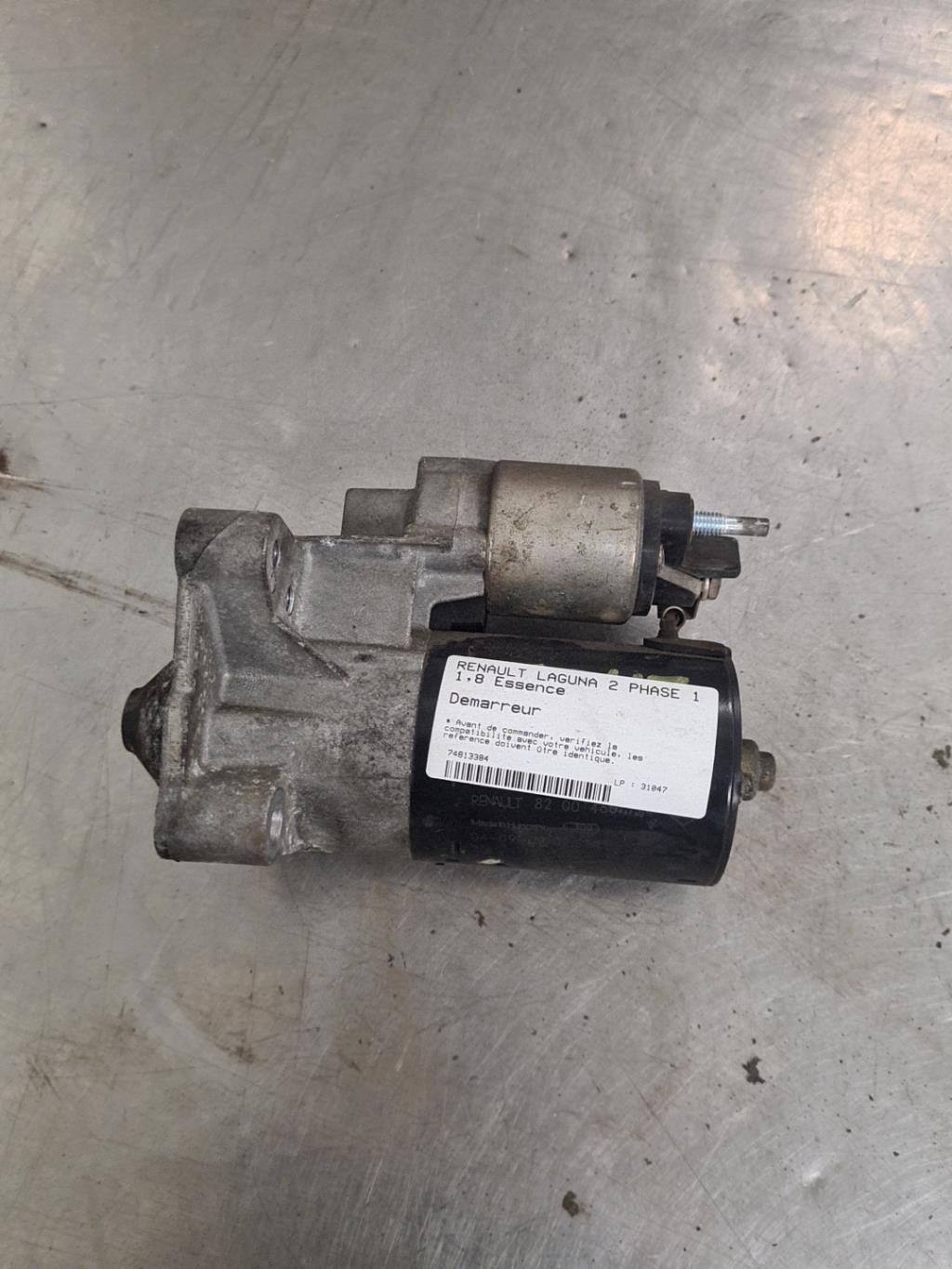 Motor de arranque RENAULT LAGUNA 2 PHASE 1 Gasolina - 1