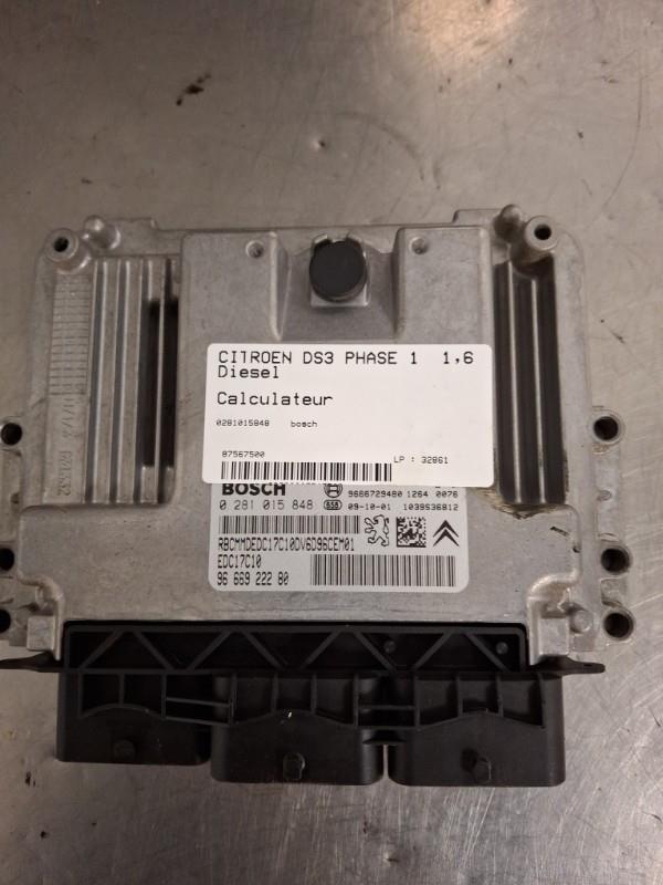 Calculateur CITROEN DS3 PHASE 1 Diesel - 1