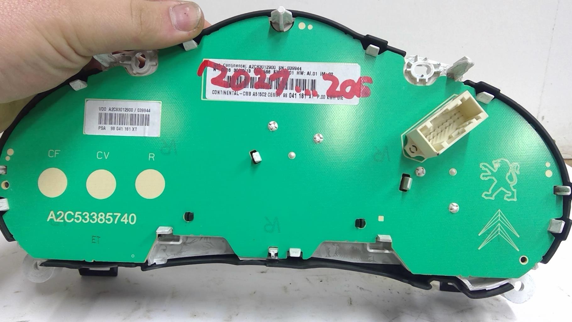 Compteur CITROEN C3 2 PHASE 1 Diesel - 1
