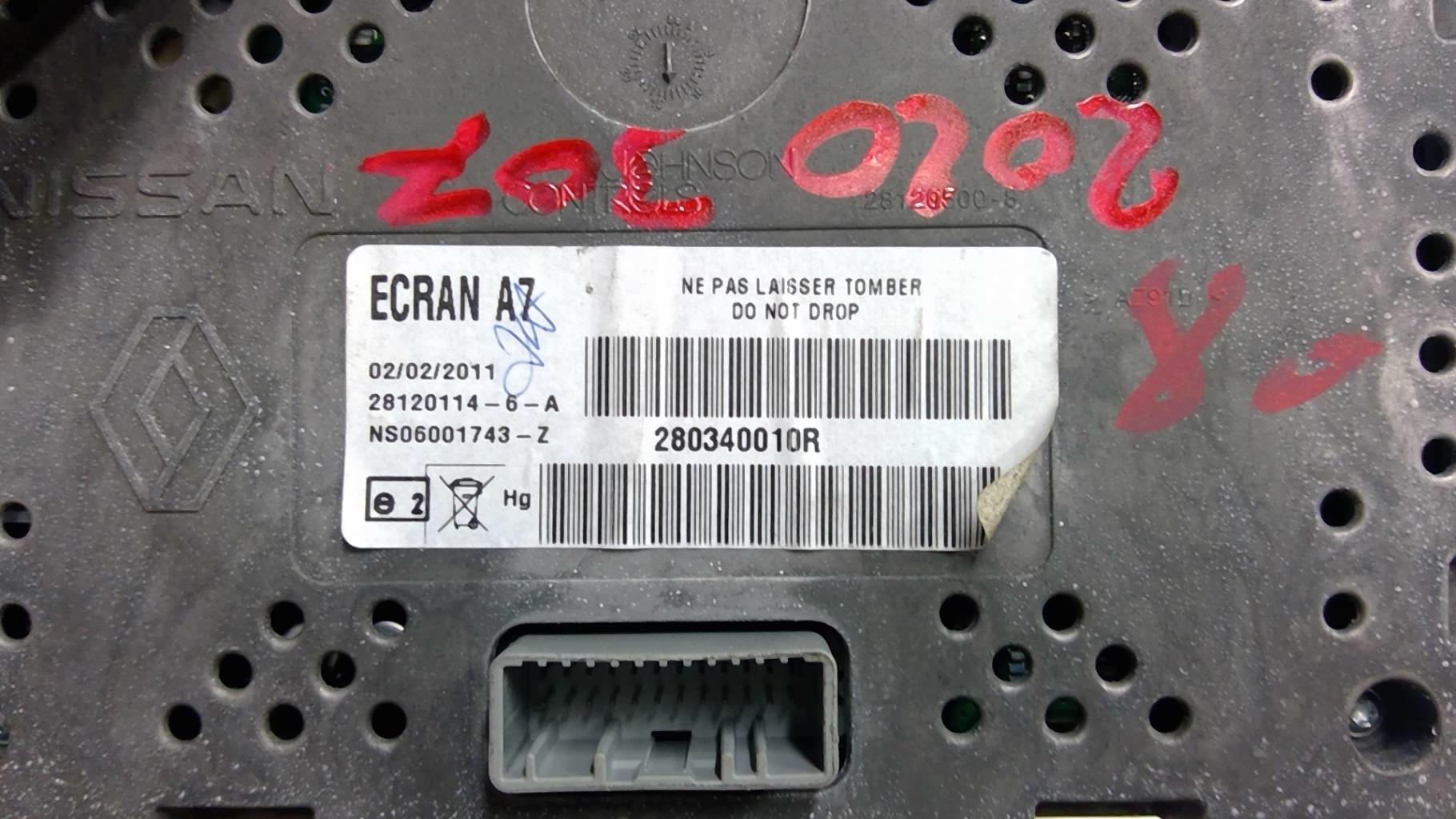 Ecran GPS RENAULT LAGUNA 3 PHASE 2 BREAK Diesel - 1