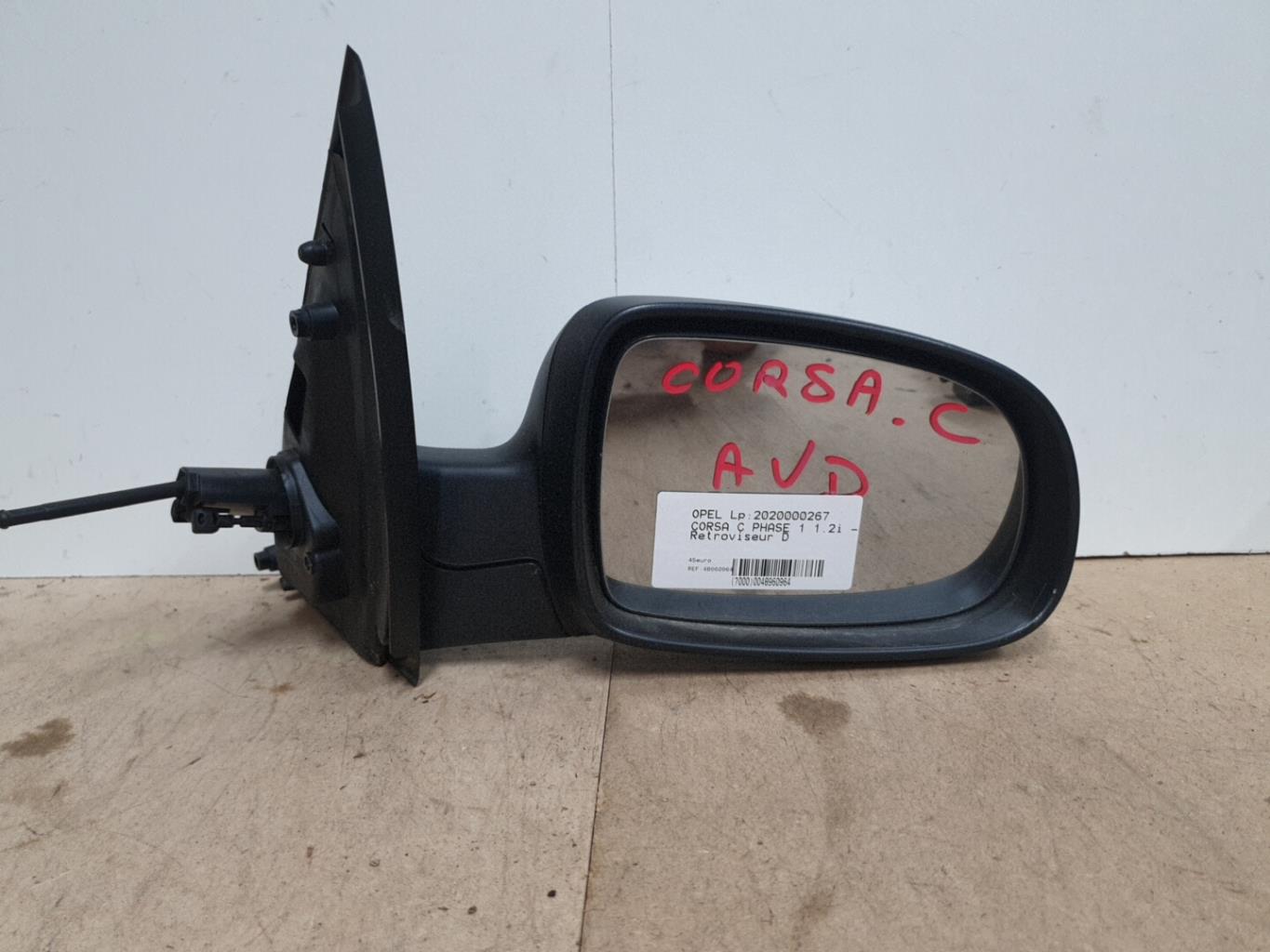 Retrovisor derecho OPEL CORSA C PHASE 1 Gasolina - 1