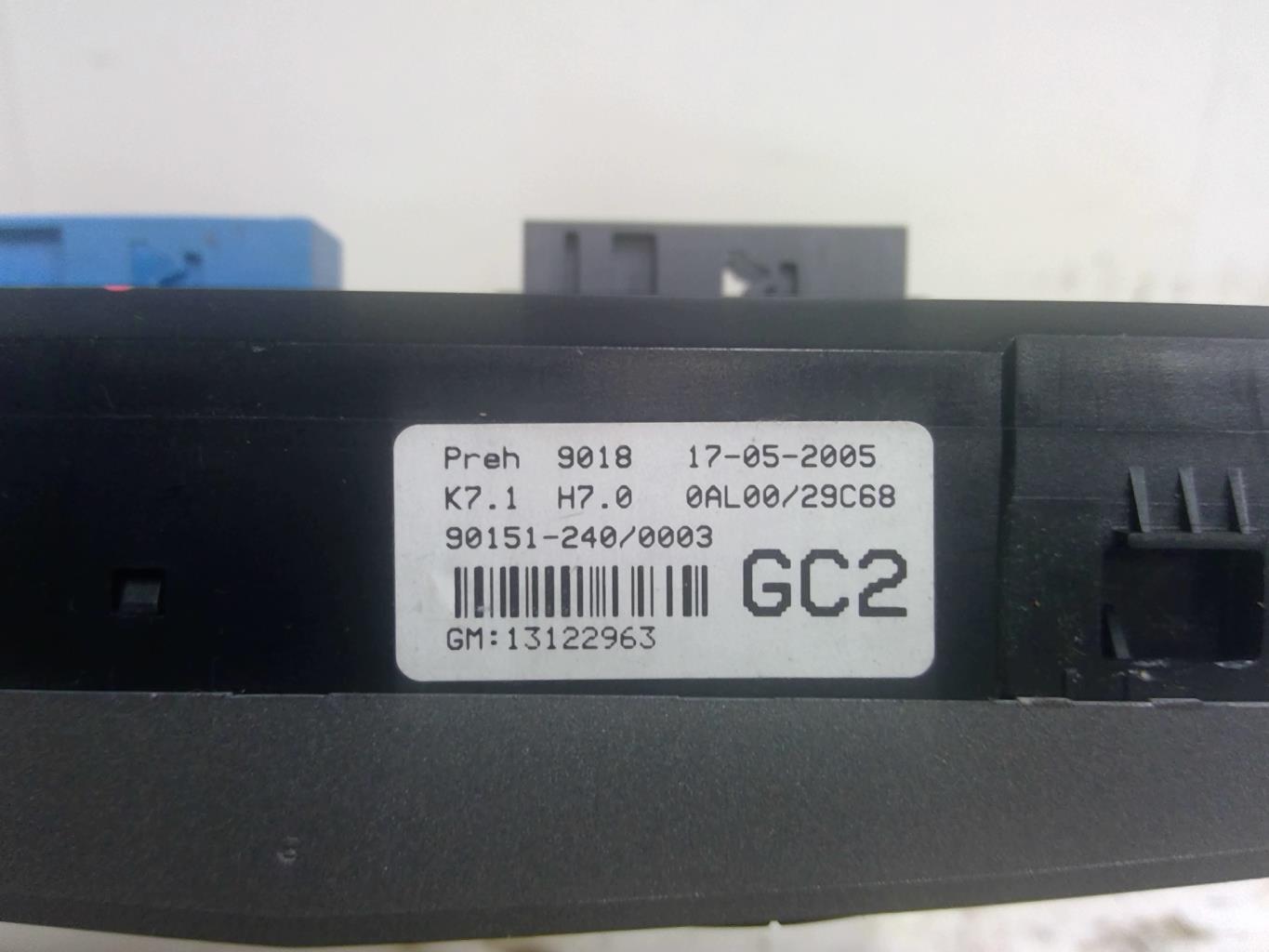 Commande chauffage OPEL ASTRA H GTC PHASE 1 Essence - 1