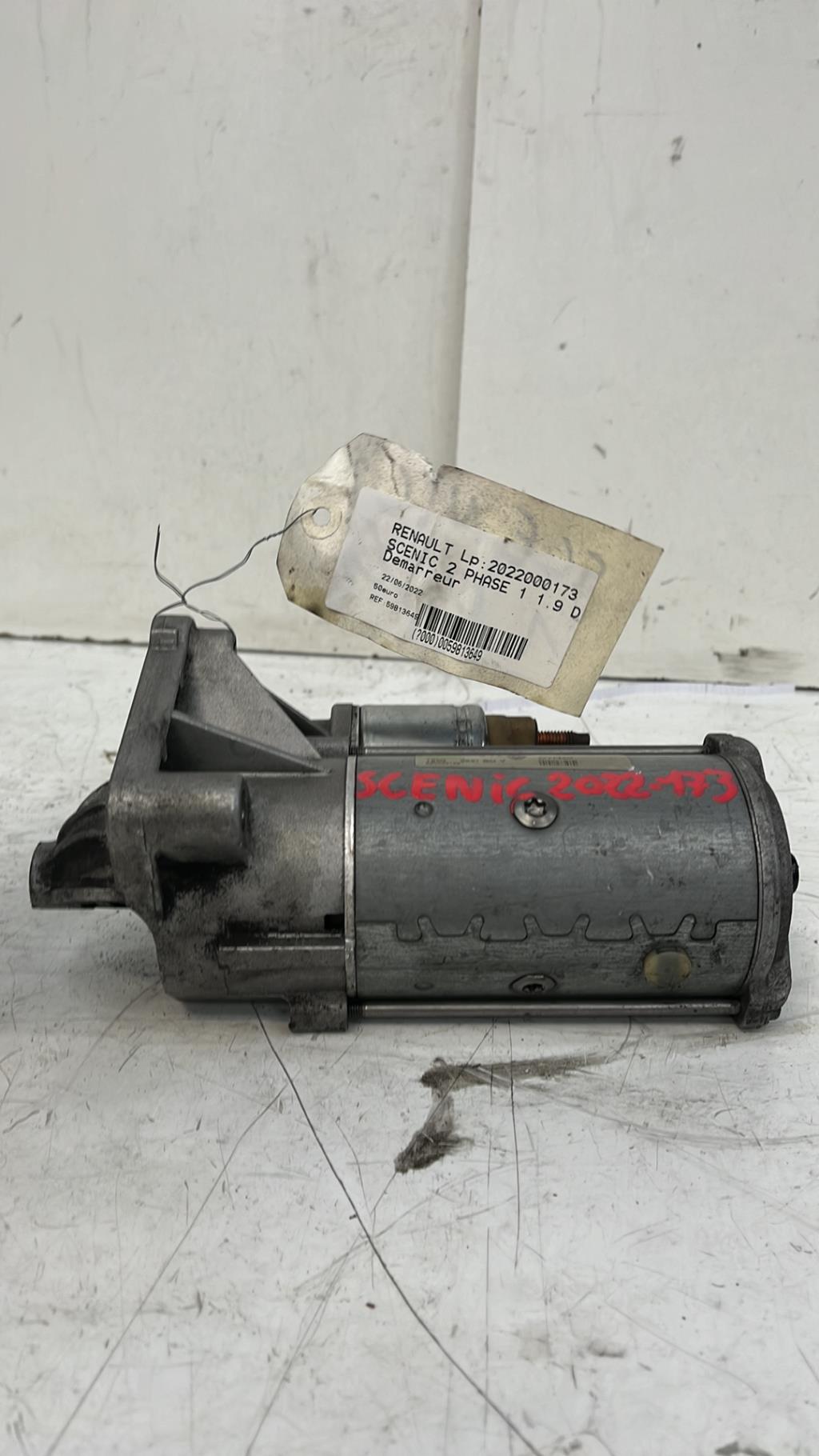 Demarreur RENAULT SCENIC 2 PHASE 1 Diesel - 1