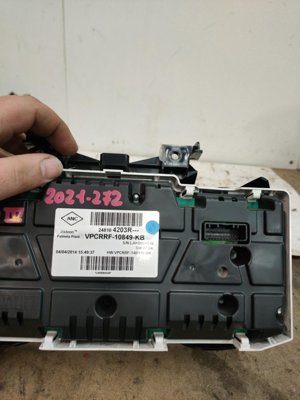 Compteur RENAULT CLIO 4 PHASE 1 Diesel - 1