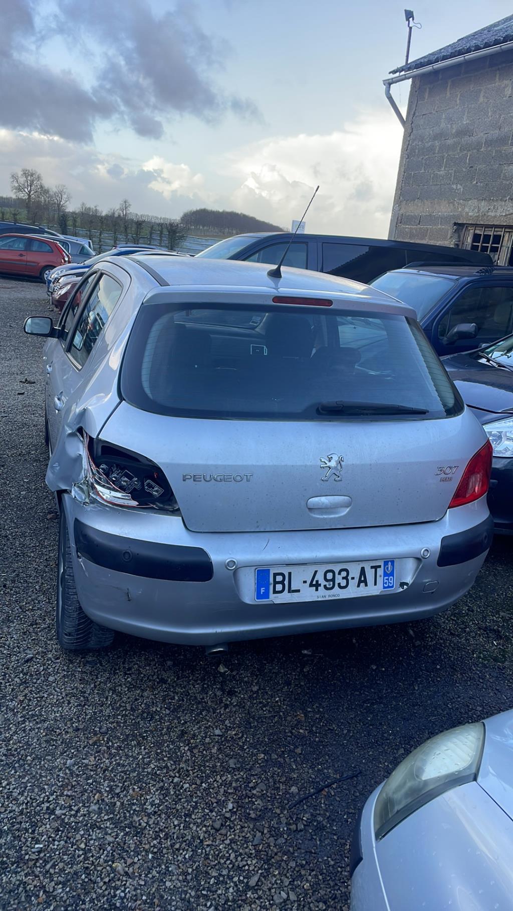 Aile avant droit PEUGEOT 307 PHASE 2 Diesel - 1