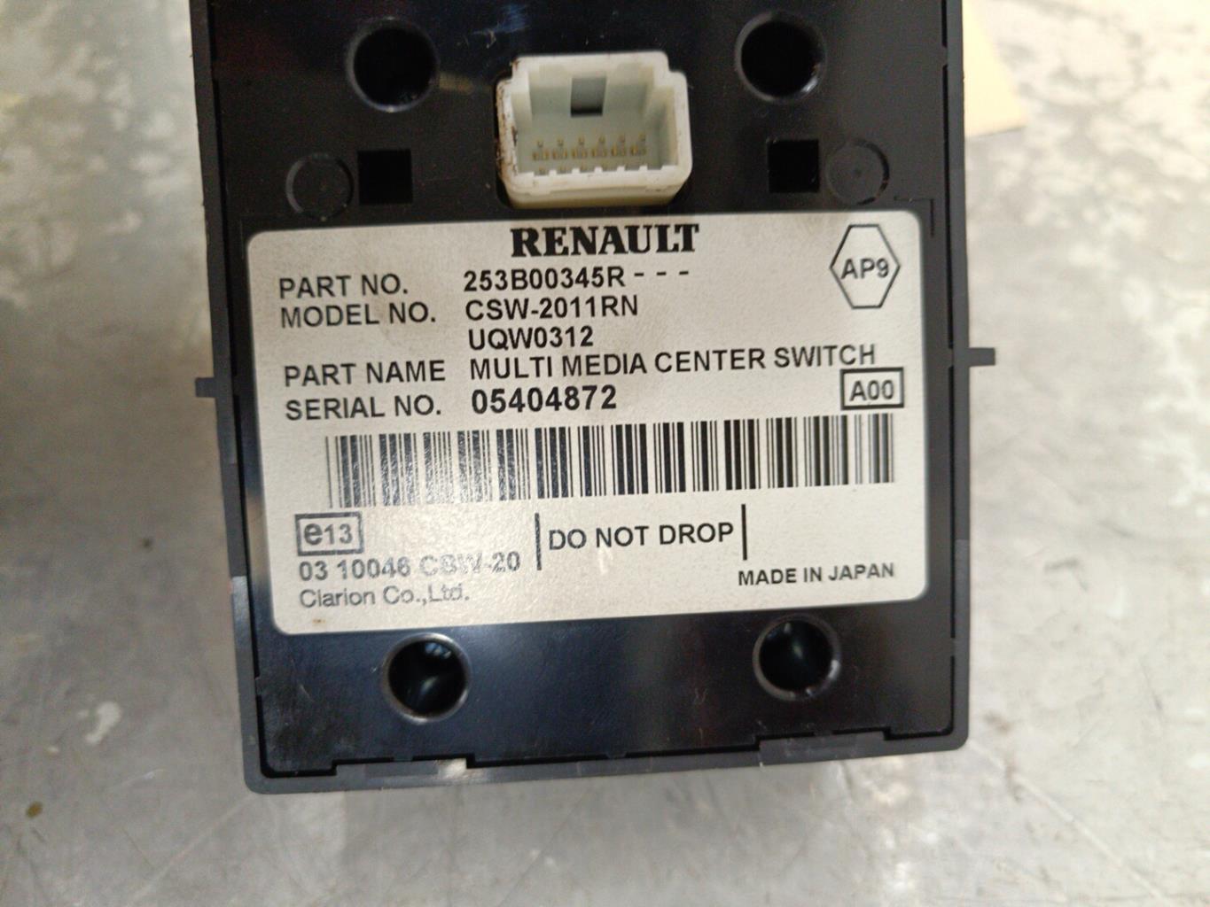Commande autoradio RENAULT SCENIC 3 PHASE 1 Diesel - 1