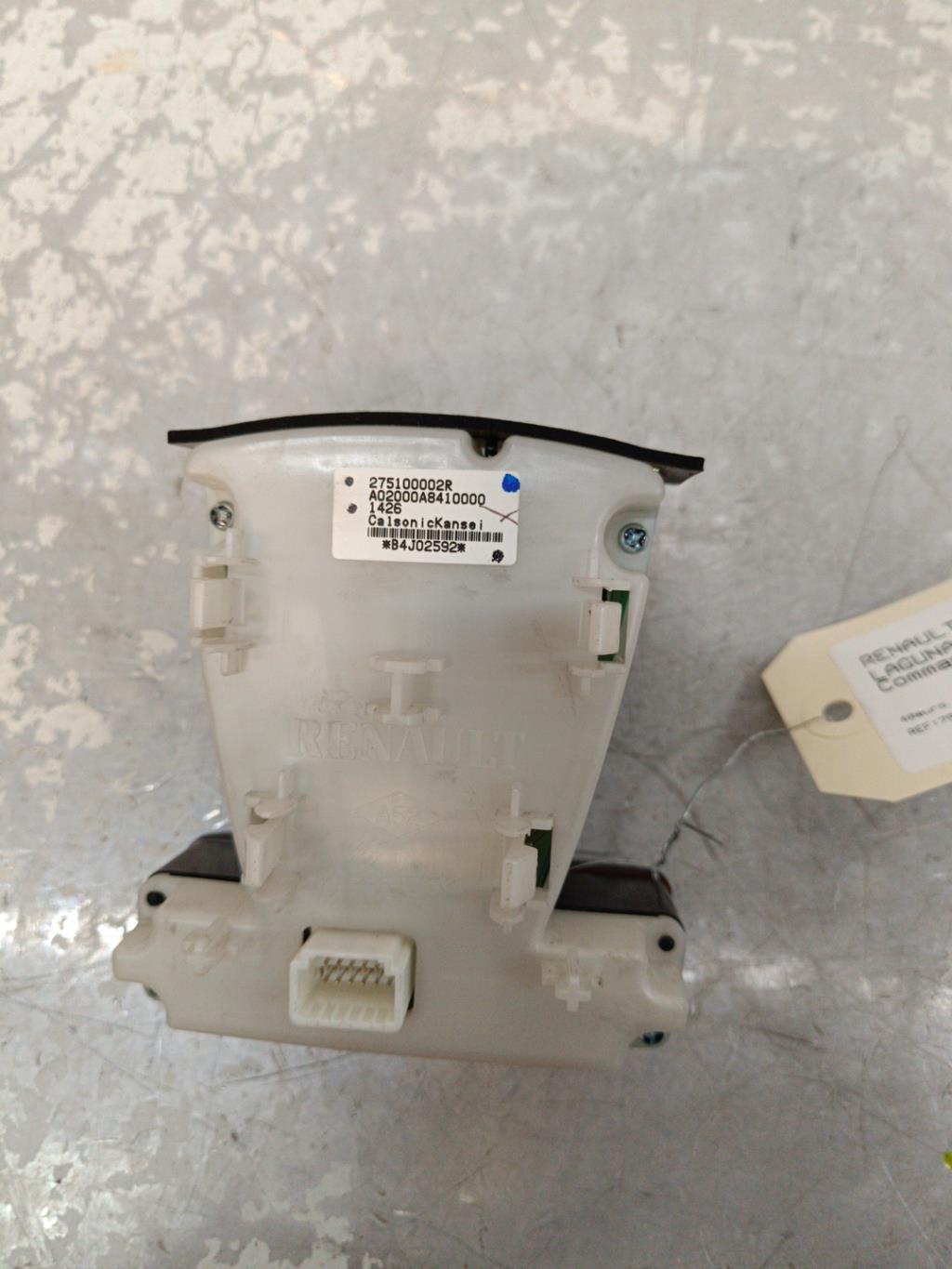Commande chauffage RENAULT LAGUNA 3 PHASE 2 BREAK Diesel - 1