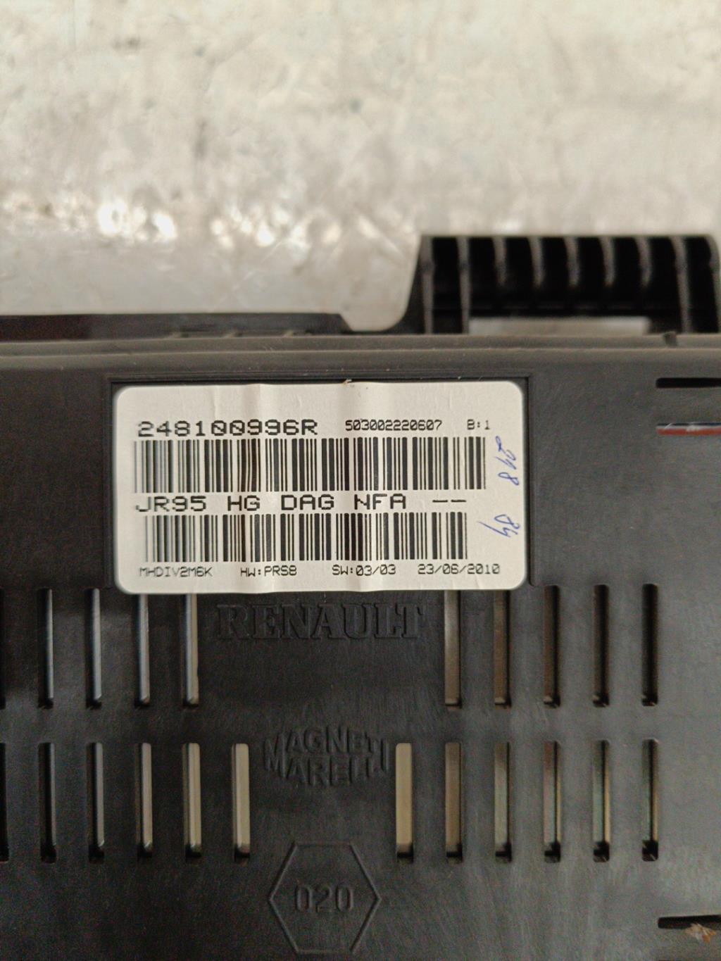 Compteur RENAULT SCENIC 3 PHASE 1 Diesel - 1