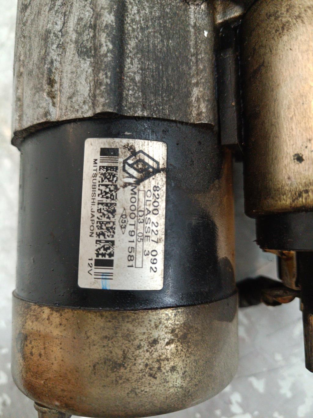 Demarreur RENAULT MEGANE 2 PHASE 1 Diesel - 1