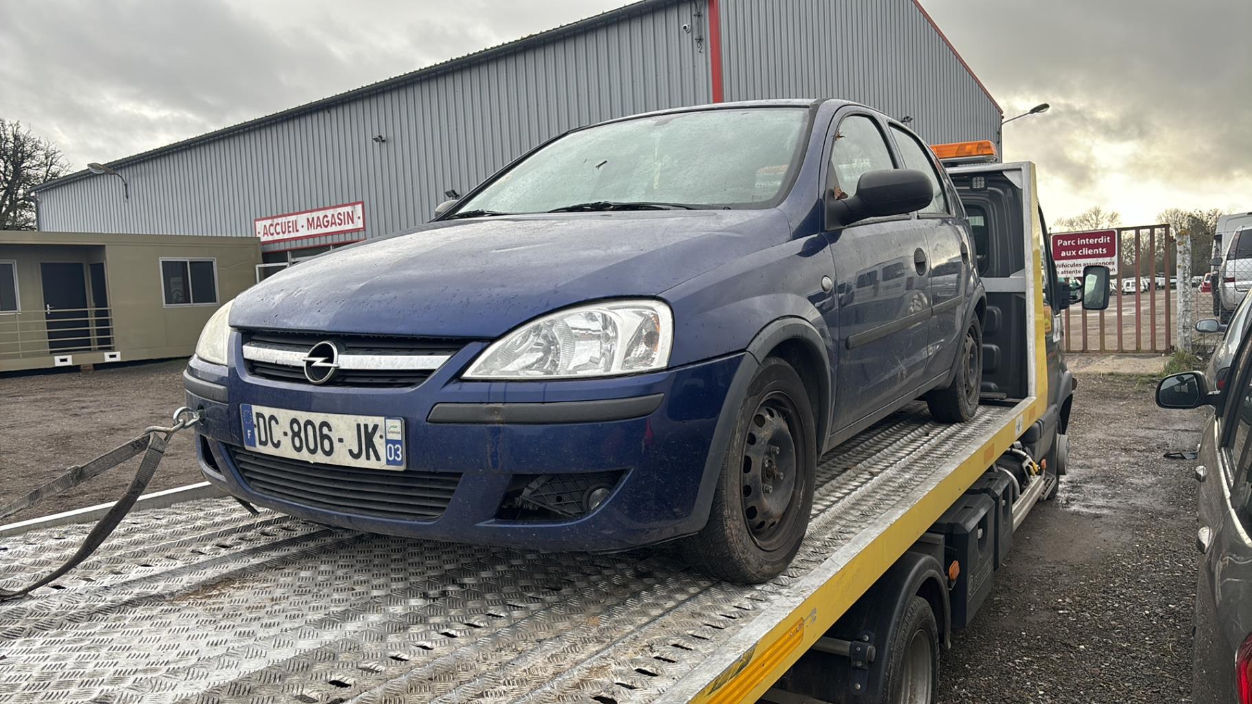 Commodo d'essuie glaces OPEL CORSA C PHASE 2 Diesel - 1